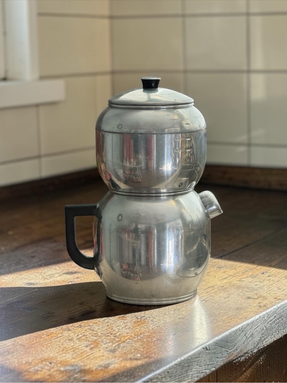 🫶🏻 Vintage West Bend Stainless Steel 18 Cup Coffee Maker